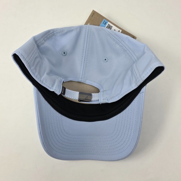 Nike Jordan Rise Cap Club Metal Jumpman Hat UNC Carolina Blue Size M/L HM5750 - Picture 9 of 9